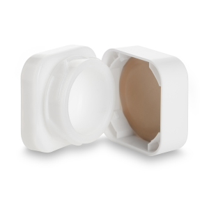 White 5ml Square Concentrate Jar